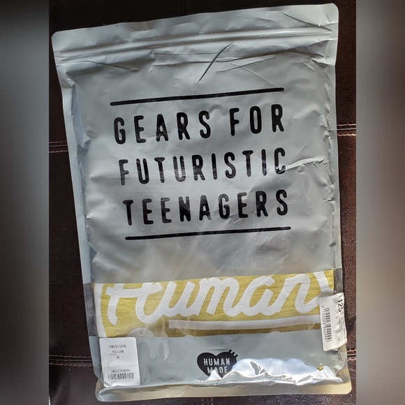 Human Made Shirt Size XL Yellow NWT - Picture 3 of 3